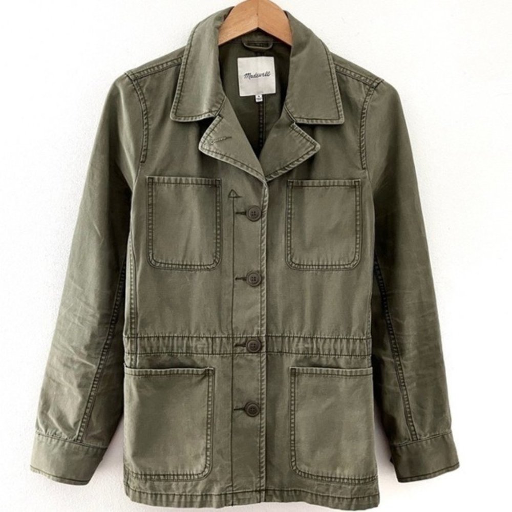 Madewell | Field Anorak Jacket Cargo Green